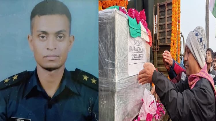 बिहार: अरवल पहुंचा मेजर मनोज कुमार का पार्थिव शरीर, अरुणाचल प्रदेश में बर्फ के नीचे दबने से हुए थे शहीद