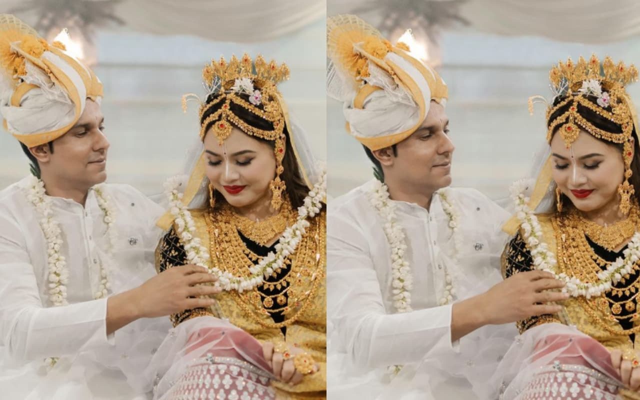 Randeep-Lin Wedding: एक-दूसरे के हुए रणदीप-लिन, मणिपुरी दूल्हा-दुल्हन बने कपल, देखें शादी की पहली फोटो