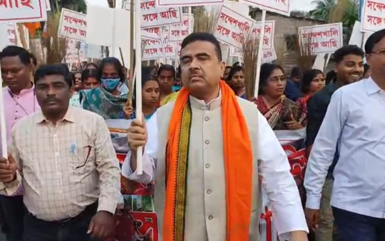 संदेशखाली के लोगों के साथ नंदीग्राम, अत्याचार बर्दाश्त नहीं, शुभेंदु अधिकारी ने ममता बनर्जी पर लगाए गंभीर आरोप