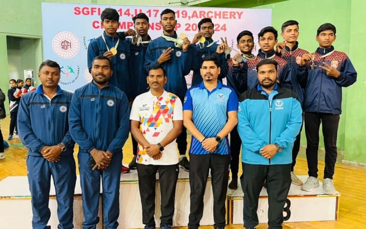 67th SGFI आर्चरी प्रतियोगिता U-17 में 4 मेडल झारखंड के नाम, इंडियन राउंड में देशभर में तीसरा स्थान