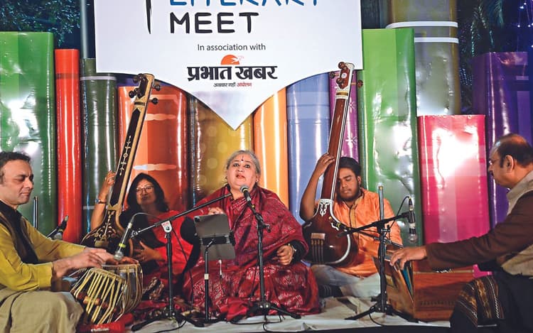 EXCLUSIVE: टाटा स्टील झारखंड लिटरेरी मीट-2023 में बोलीं शुभा मुदगल- शास्त्रीय संगीत के प्रति बदलना होगा नजरिया