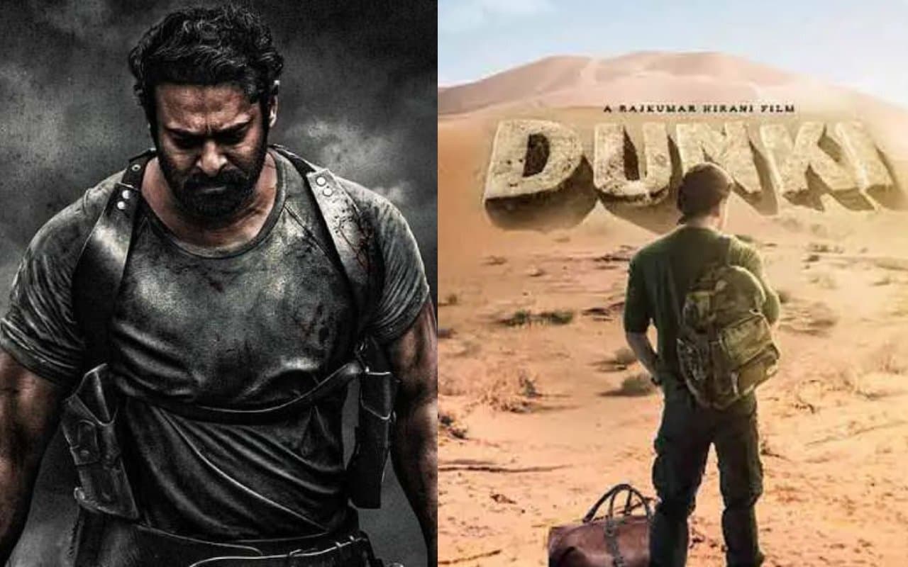 Salaar Vs Dunki:एडवांस बुकिंग में शाहरुख खान की डंकी ने प्रभास की सालार को छोड़ा पीछे,रिलीज होने में बचे 3 दिन