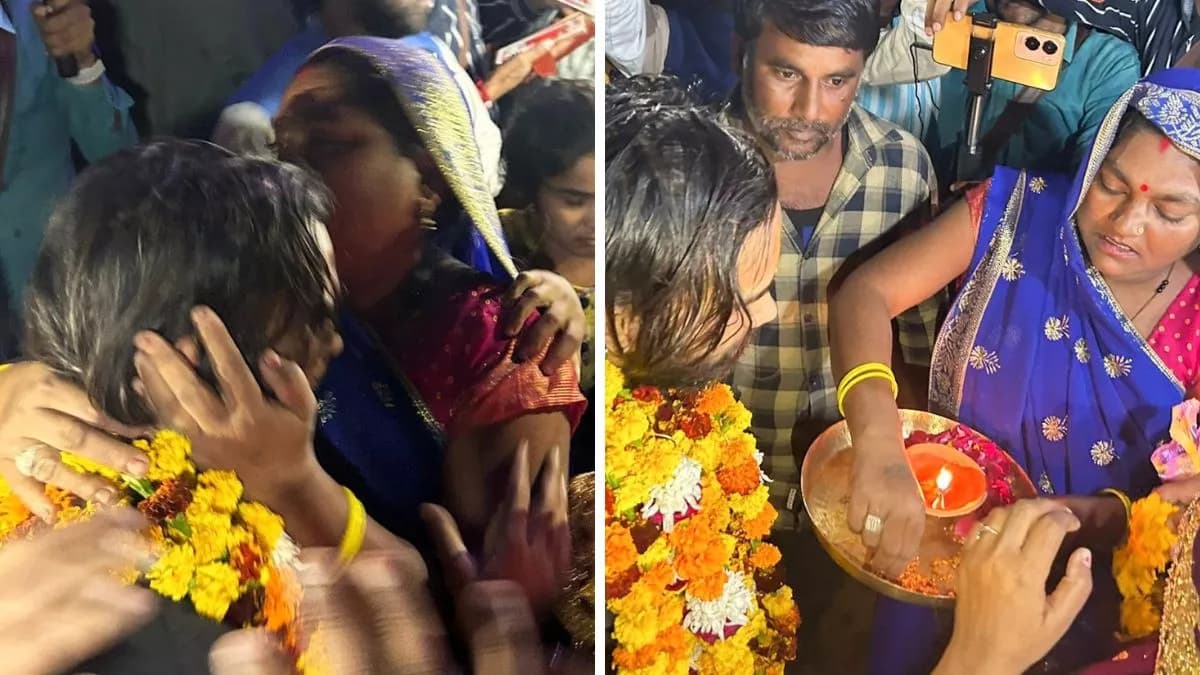 UP News: यूपी के इन गांवों में मनाई गई दिवाली, उत्तरकाशी टनल हादसे के श्रमिकों का आरती उतारकर किया स्वागत