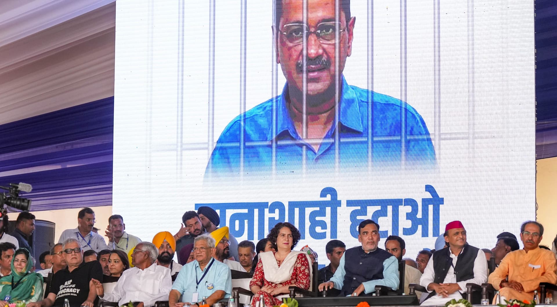 I.N.D.I.A. Alliance Maha Rally: तेजस्वी यादव का मोदी सरकार पर हमला, बोले- आंधी की तरह आयी थी, तुफान की तरह जायेगी