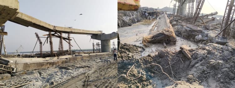 Bulandshahr News: बुलंदशहर में गंगा नदी पर बन रहे पुल के तीन बीम गिरे, जांच कमेटी गठित