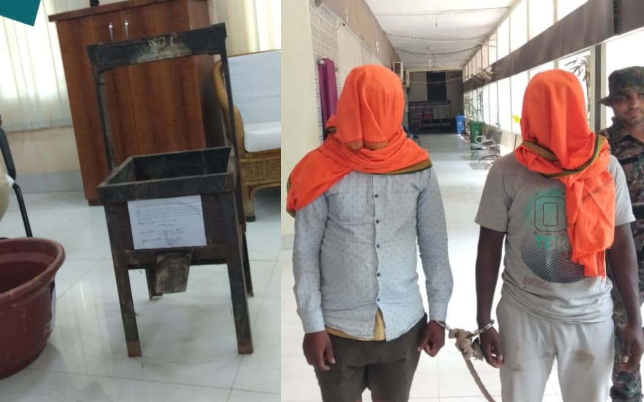 chatra opium to brown sugar machine jharkhand news