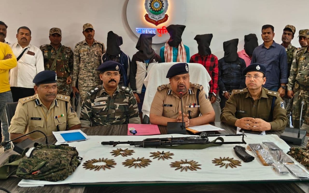 JJMP Militants Arrest|झारखंड के जेजेएमपी के एरिया कमांडर समेत 6 उग्रवादी छत्तीसगढ़ से गिरफ्तार