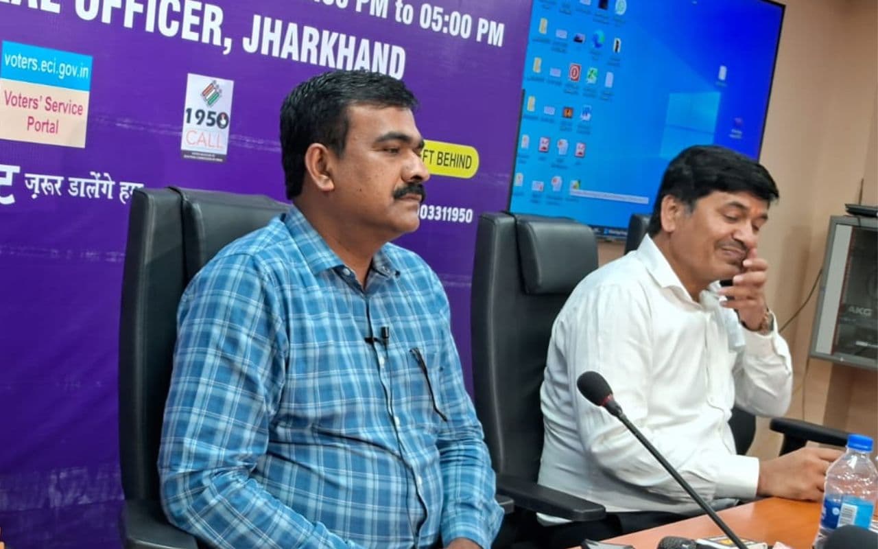 k ravi kumar ceo jharkhand lok sabha election 2024