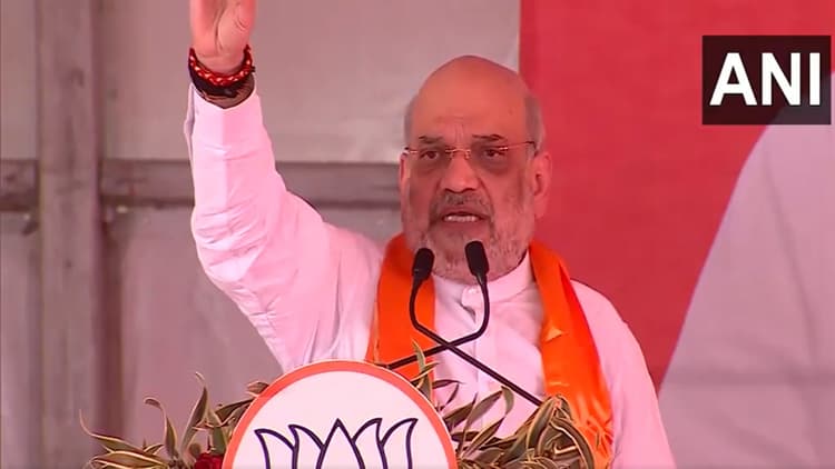 Amit Shah Mathura Rally: 'मुंह में चांदी का चम्मच लेकर पैदा हुए राहुल गांधी', यूपी में कांग्रेस सांसद पर बरसे अमित शाह
