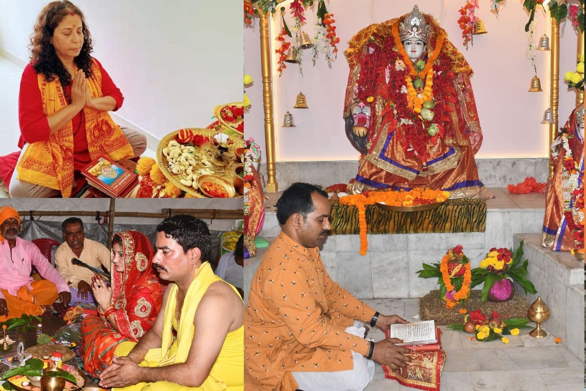 Chaitra Navratri 2024: बोकारो में कलश स्थापना के साथ वासंतिक नवरात्र शुरू, आदिशक्ति की आस्था और भक्ति में डूबे श्रद्धालु