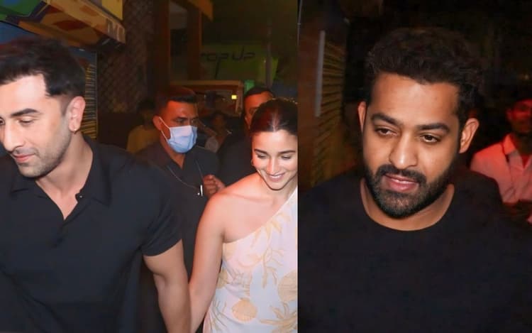 Jr NTR के साथ डिनर पर रणबीर कपूर-ऋतिक रोशन आए नजर, आलिया भट्ट ने खींचा सबका ध्यान, फैंस बोले- क्या चल रहा