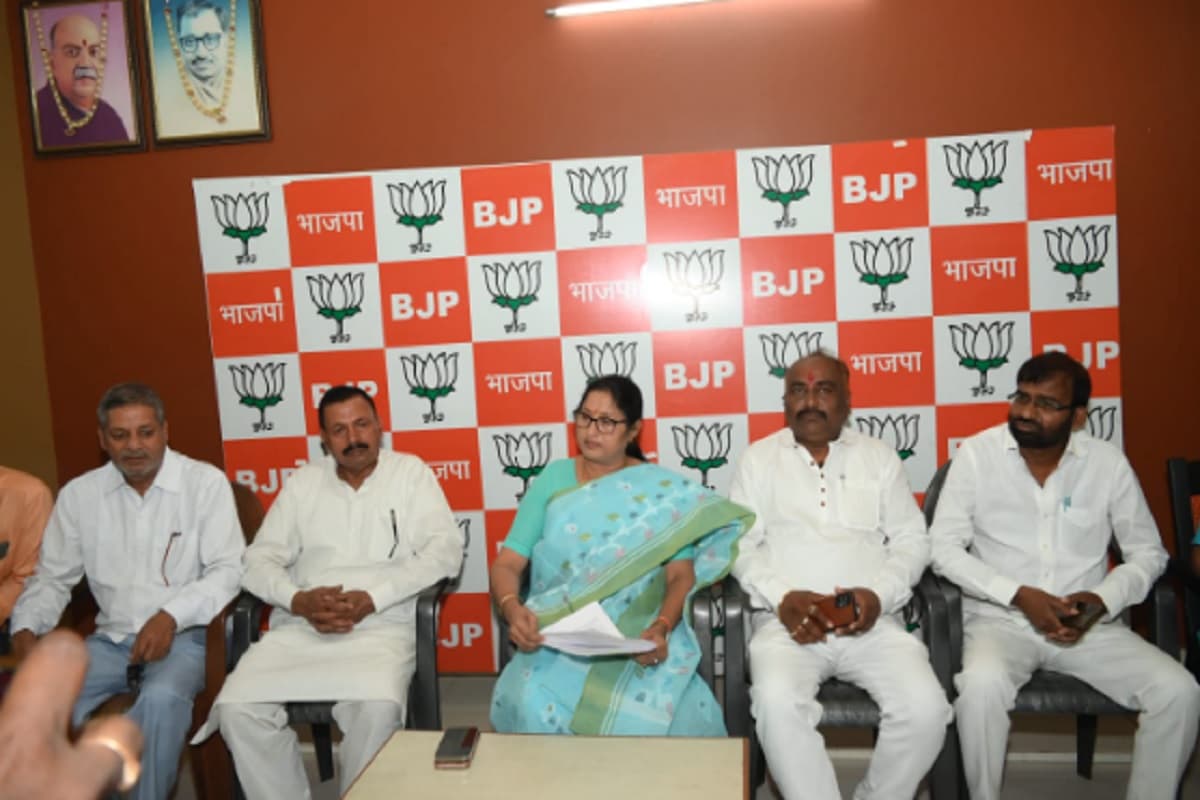 भाजपा प्रत्याशी अन्नपूर्णा देवी ने कांग्रेस पर लगाया तुष्टिकरण का आरोप, कहा- सामाजिक ताने-बाने को खत्म करना चाहती है