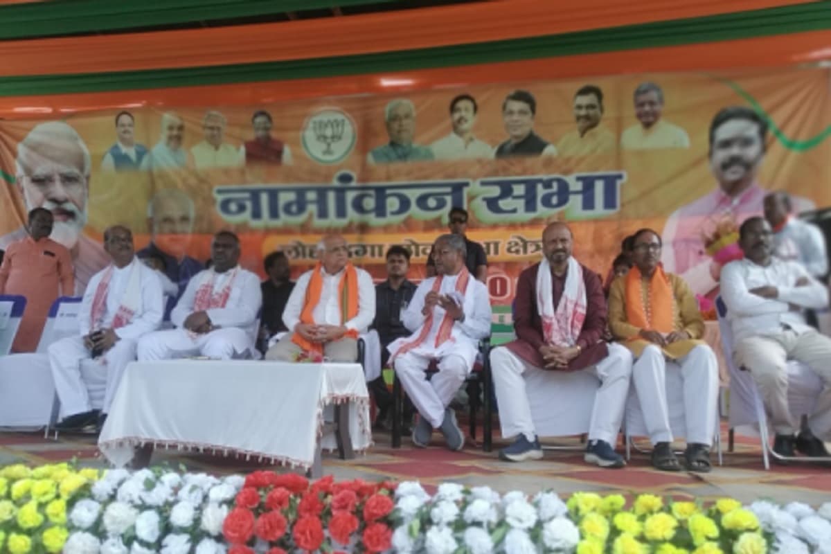 गुमला में बोले गुजरात के सीएम भूपेंद्र भाई पटेल- नक्सलवाद को खत्म करने के लिए भाजपा की सरकार जरूरी