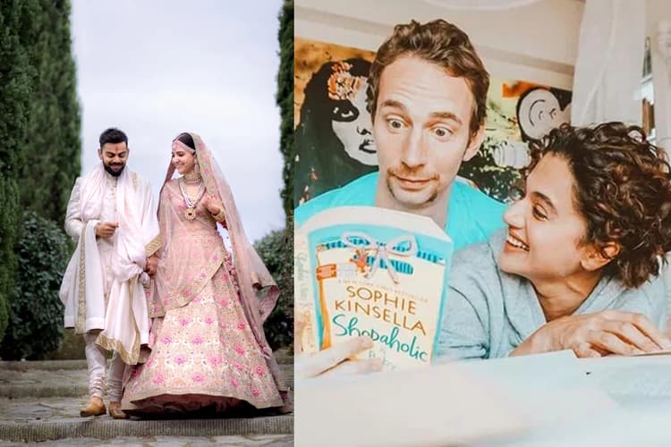 Taapsee Pannu के अलावा बॉलीवुड के इन सितारों ने की थी गुपचुपी शादी, सालों तक किसी को नहीं लगी थी खबर