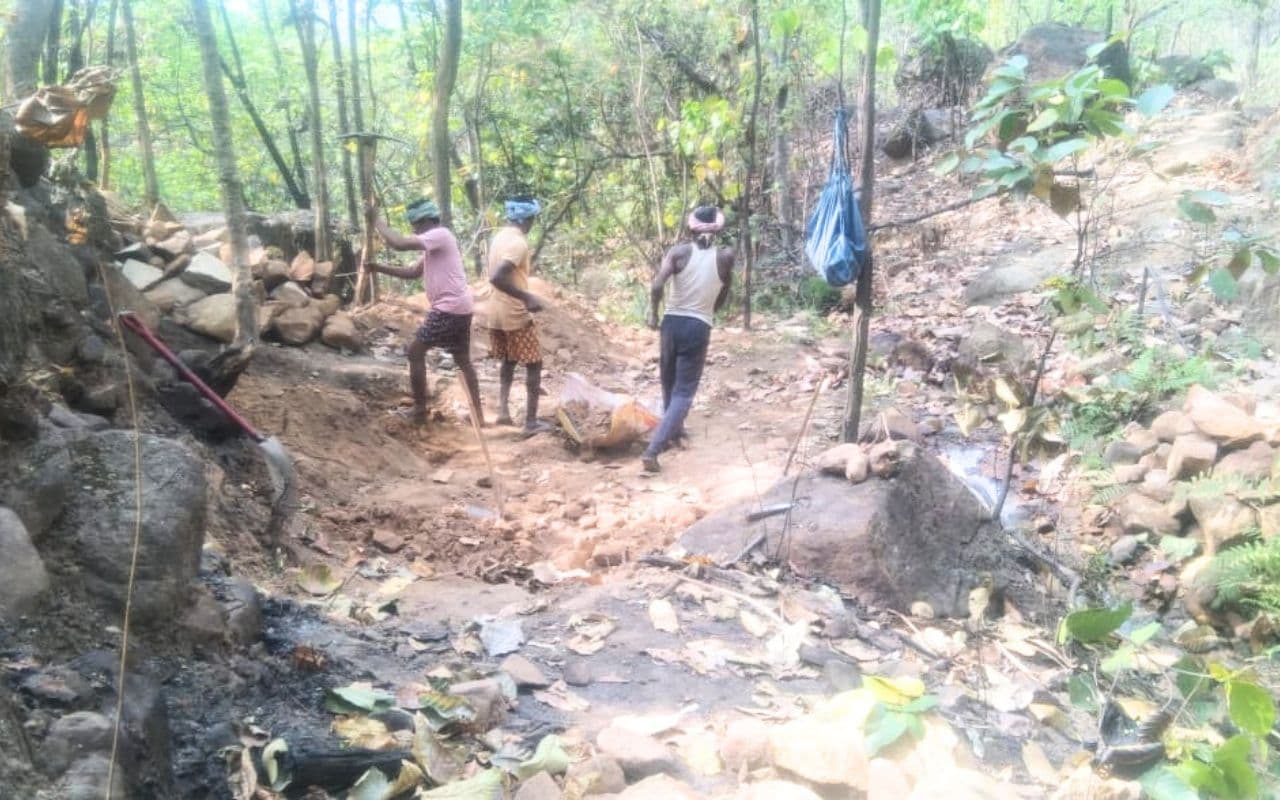 Good News: बोकारो में लुगु पहाड़ के टुटीझरना का जल संकट दूर करेगा देवघर नाला, बन रहा है चेक डैम