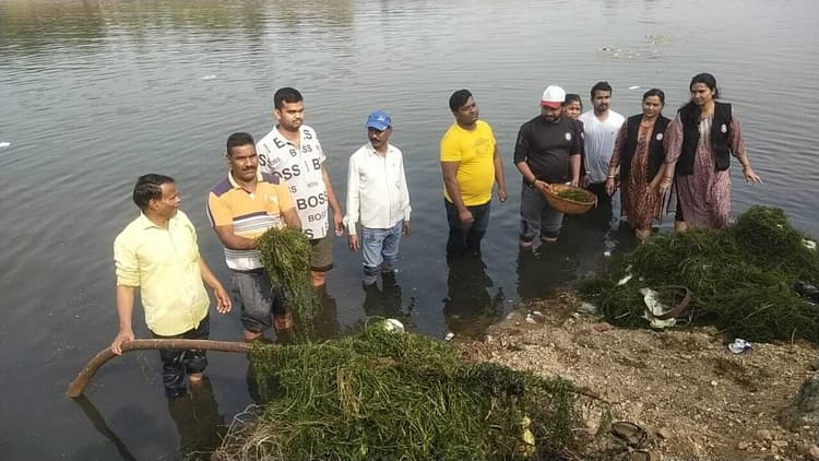 समर्पण संस्था ने चलाया सफाई अभियान