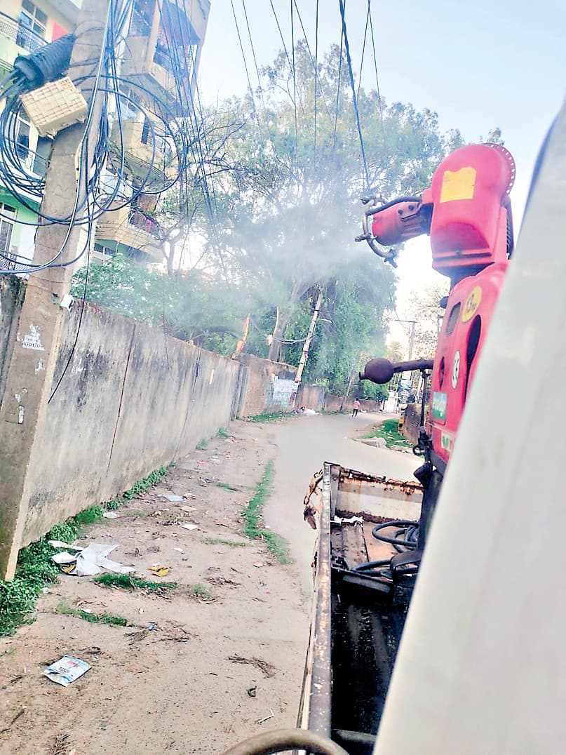 अब एक फोन पर होगी फॉगिंग, नगर निगम ने जारी किया हेल्पलाइन नंबर