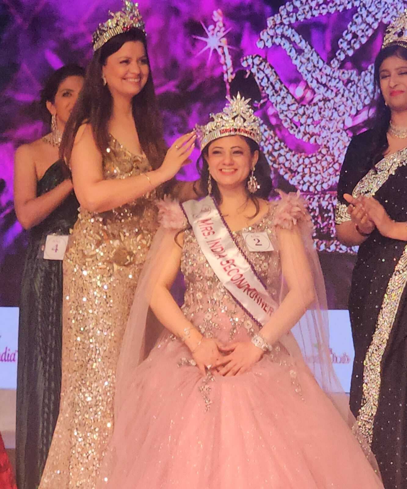 शीतल राजपाल बनीं मिसेज इंडिया की सेकेंड रनरअप