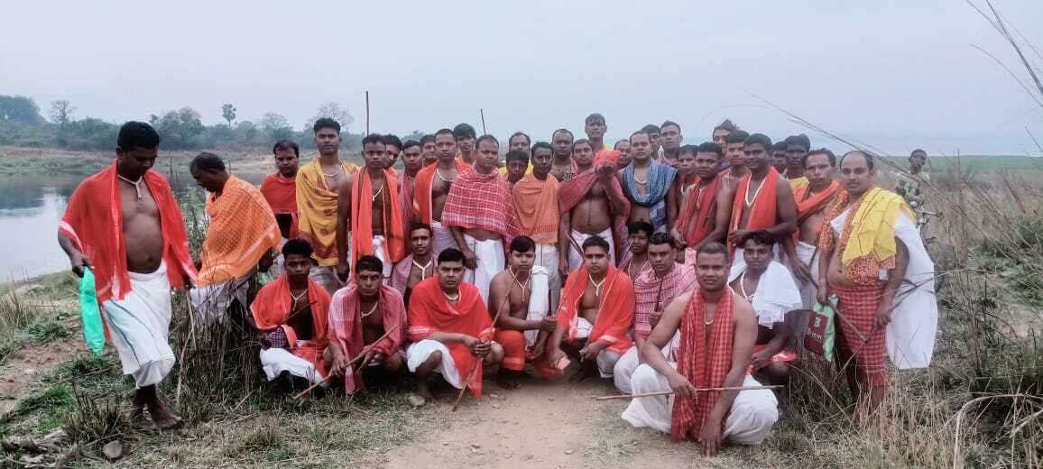 पंचेत व बलियापुर के गांवों में चड़क पूजा शुरू