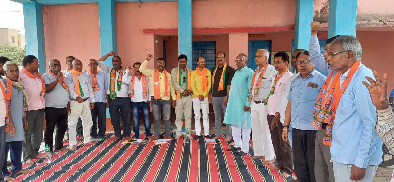 भाजपा प्रत्याशी को भारी मतों से विजय बनाने का संकल्प