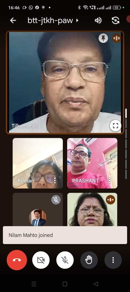 TMBU Bhagalpur : एकेडमिक सीनेट के आयोजन को लेकर कुलपति ने की ऑनलाइन बैठक