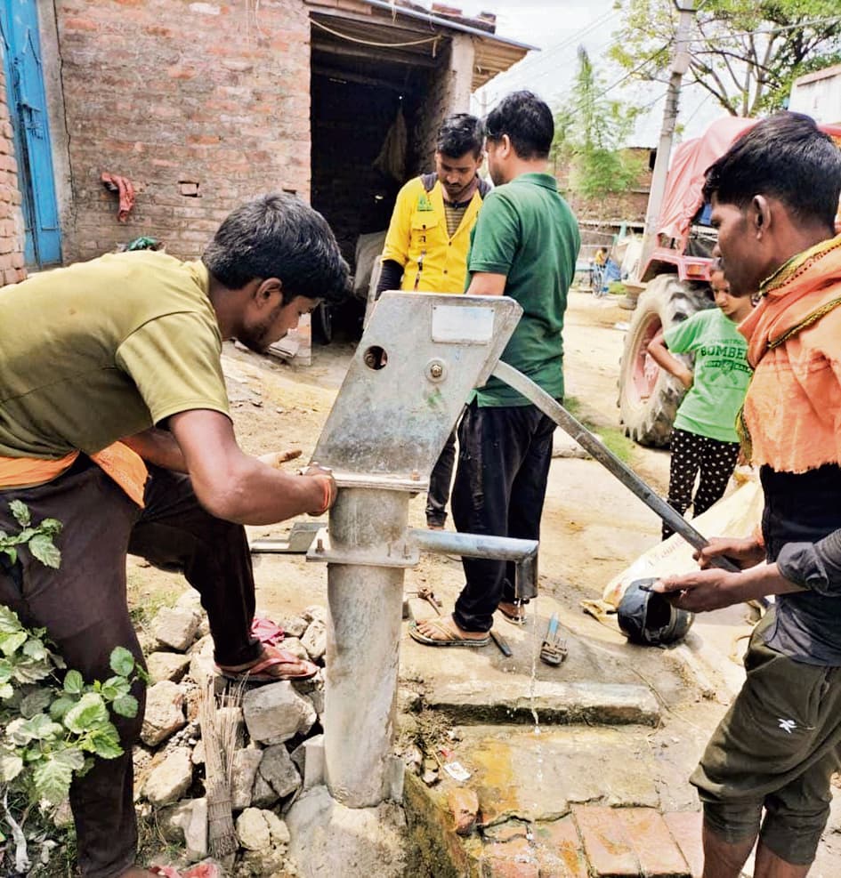 चापाकल मरम्मती का काम लक्ष्य से काफी दूर, 300 की जगह मात्र 60 ही बन पाये