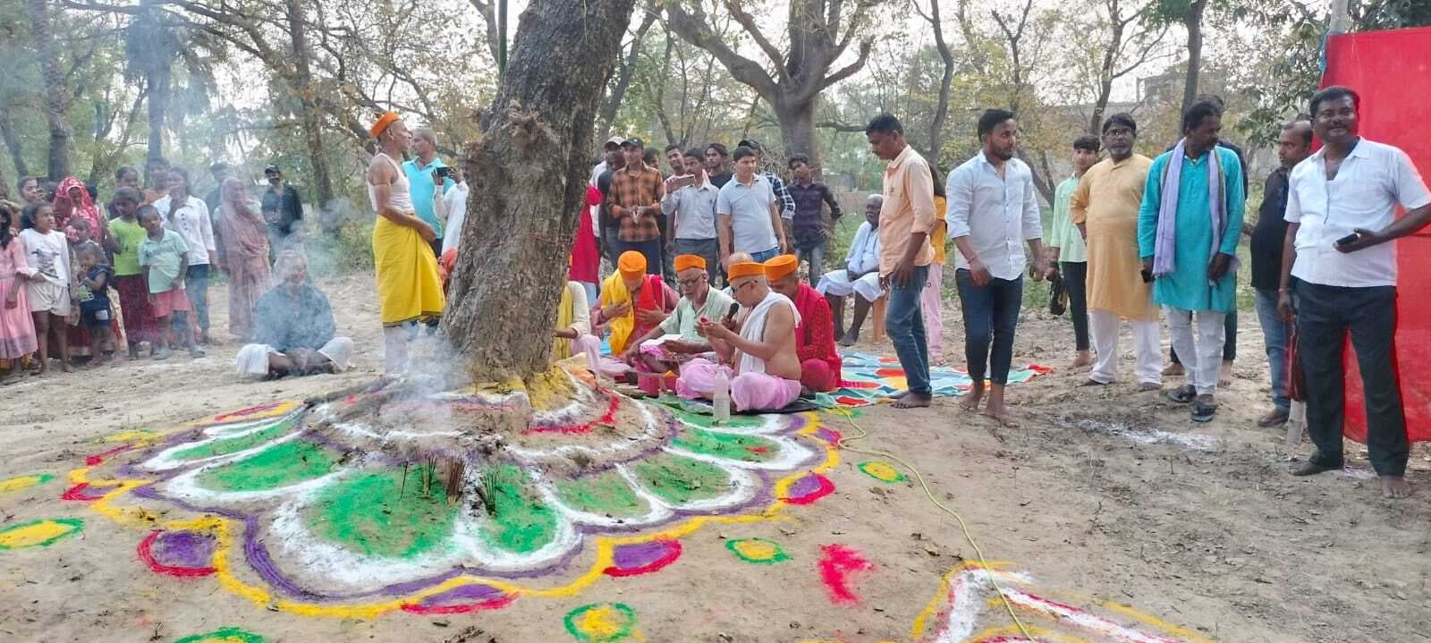 आस्था व श्रद्धा के साथ मां के बेलन्योति का रश्म पूरा