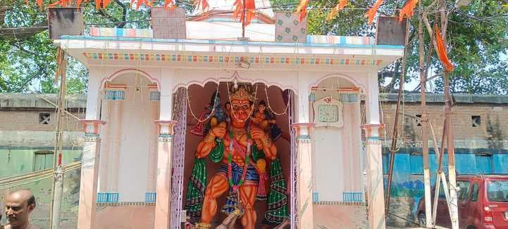 सज गये बजरंगबली मंदिर, फहरेगा रामनवमी ध्वज