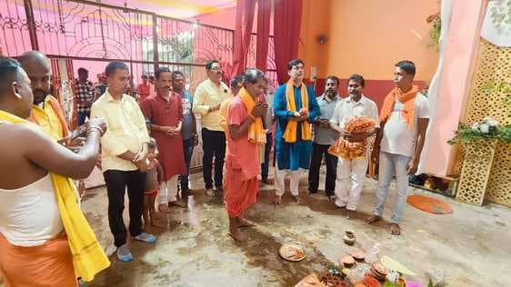 विधायक ने रसुलपुर दहला मंदिर में की पूजा