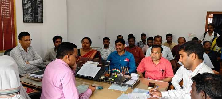 स्वीप के स्पेशल कार्यक्रम को लेकर बीडीओ ने दिए निर्देश