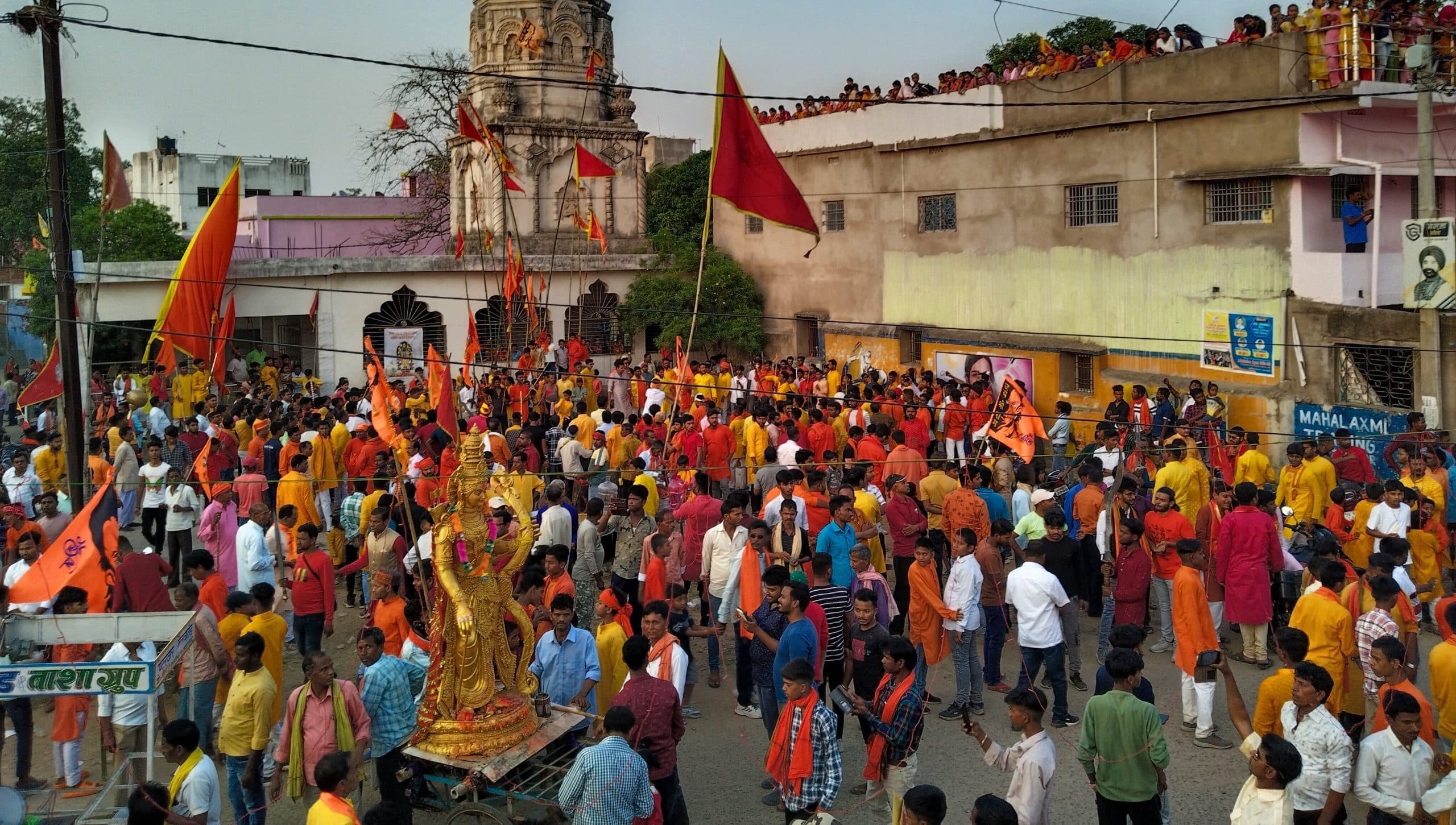 बोकारो के ग्रामीण क्षेत्रों में रही रामनवमी की धूम