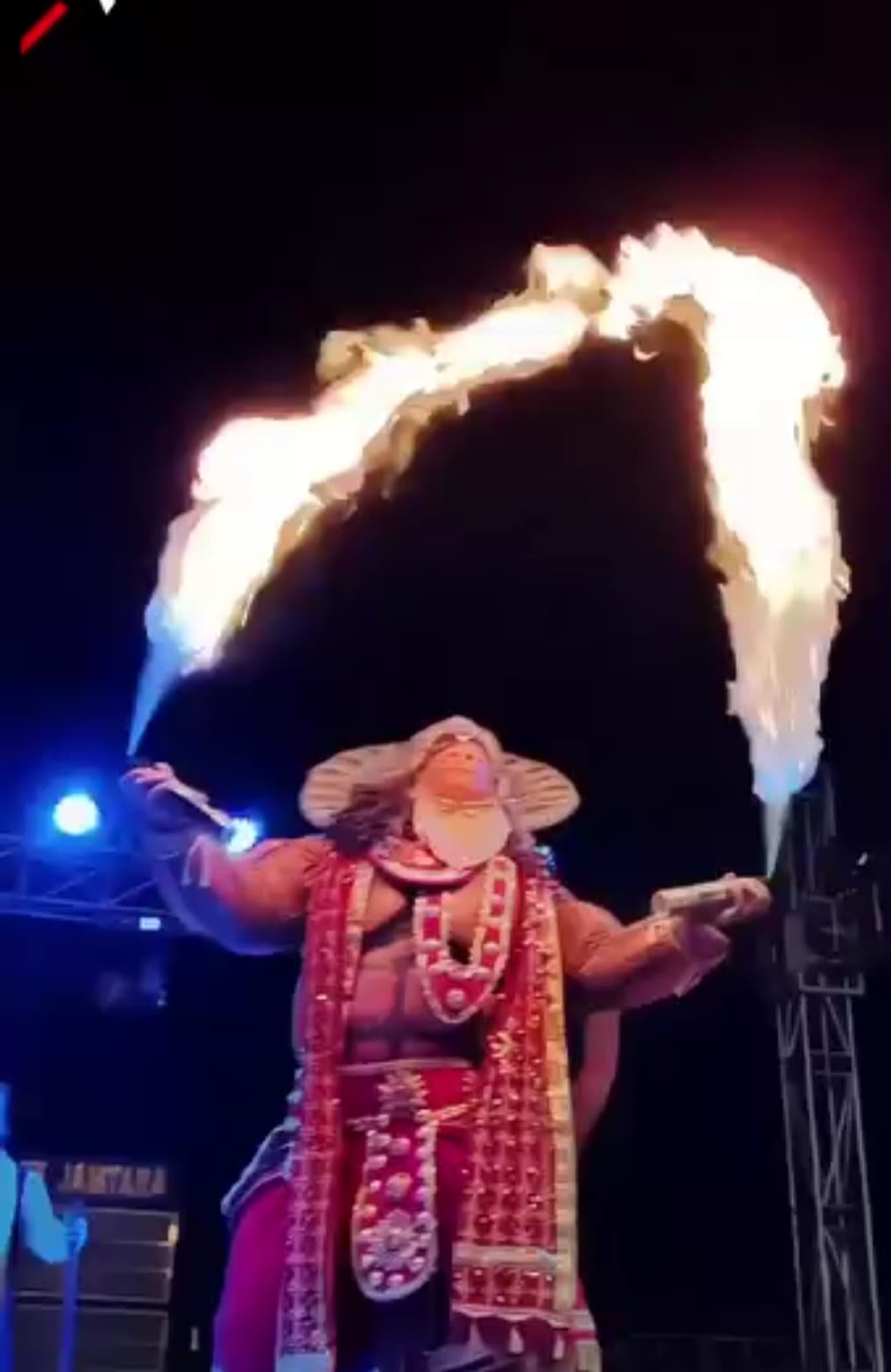 हरियाणा-हिसार के कलाकारों ने शिव तांडव की दी प्रस्तुति