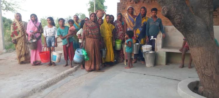 विशनपुर में नल है, लेकिन जल नहीं