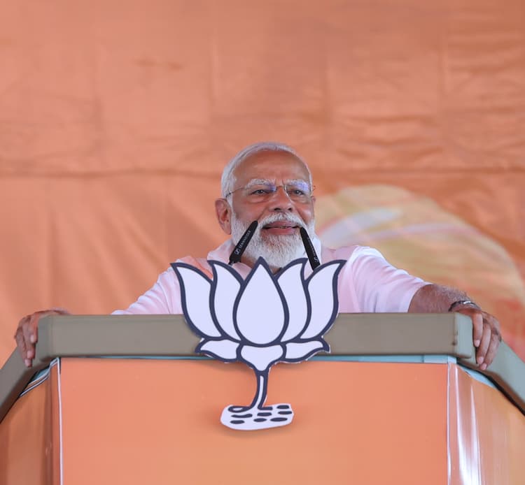 PM Modi Bihar Visit Photos: प्रधानमंत्री ने रामविलास को किया याद, जंगलराज-नक्सलवाद पर किया हमला