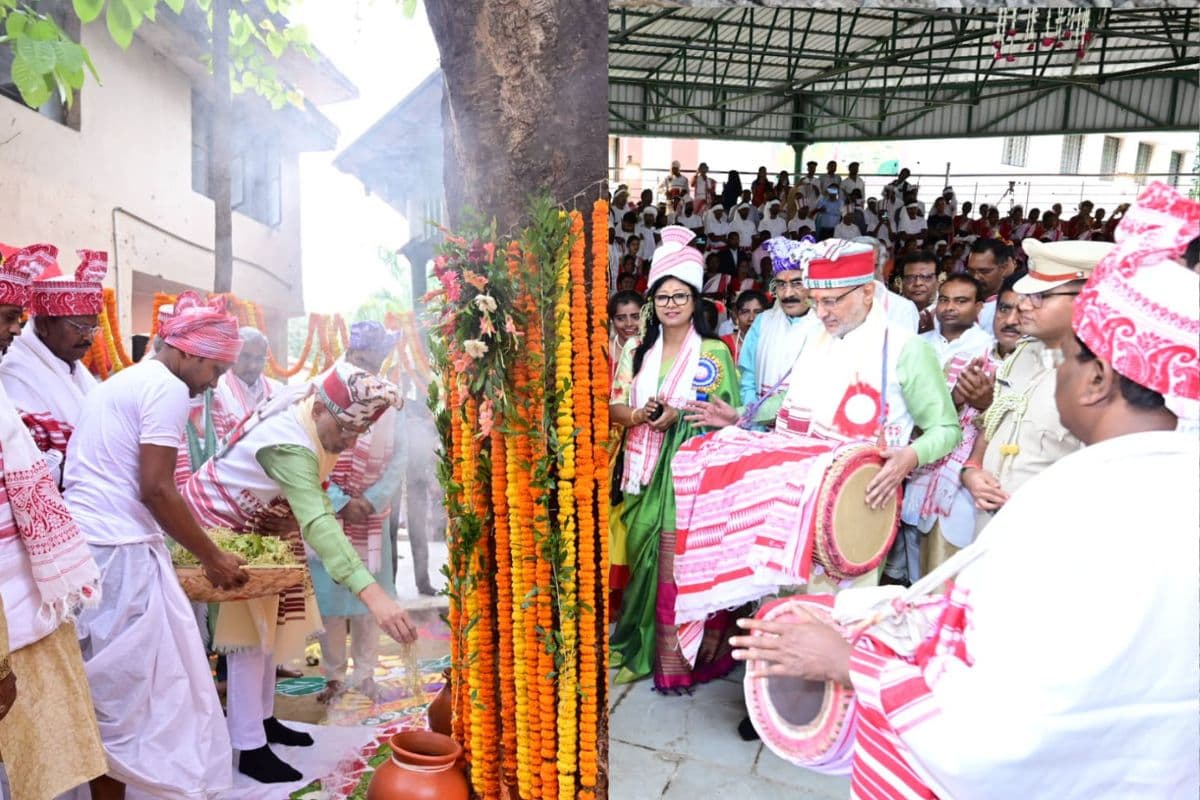 रांची विश्वविद्यालय के सरहुल महोत्सव में बोले राज्यपाल सीपी राधाकृष्णन, जलवायु परिवर्तन की चुनौतियों के बीच इस पर्व के संदेश हैं अहम