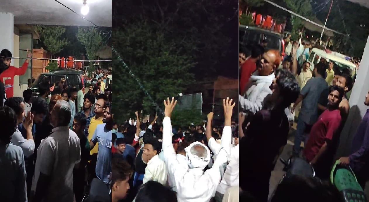 Video: दरभंगा में फर्जी वोटर को थाने से छुड़ाने के मामले 24 नामजद सहित 130 लोगों पर FIR Video: दरभंगा में फर्जी वोटर को थाने से छुड़ाने के मामले 24 नामजद सहित 130 लोगों पर FIR