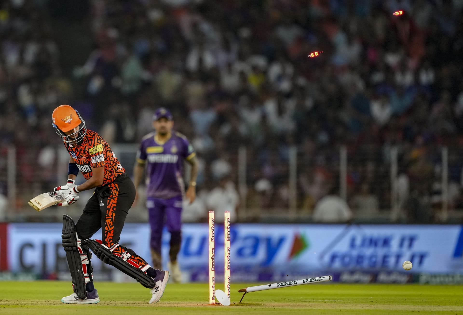 KKR vs SRH IPL 2024 Qualifier 1: केकेआर की घातक गेंदबाजी, हैदराबाद 159 पर ऑल आउट