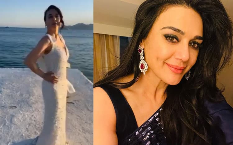 Cannes 2024: 17 साल बाद प्रीति जिंटा ने की कान्स में वापसी, व्हाइट आउटफिट में देख फैंस बोले- ओ हुस्न परी…