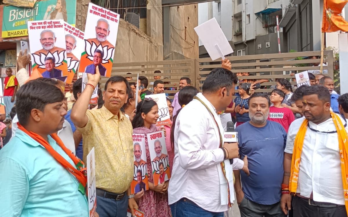 Pm Modi Road Show In Patna