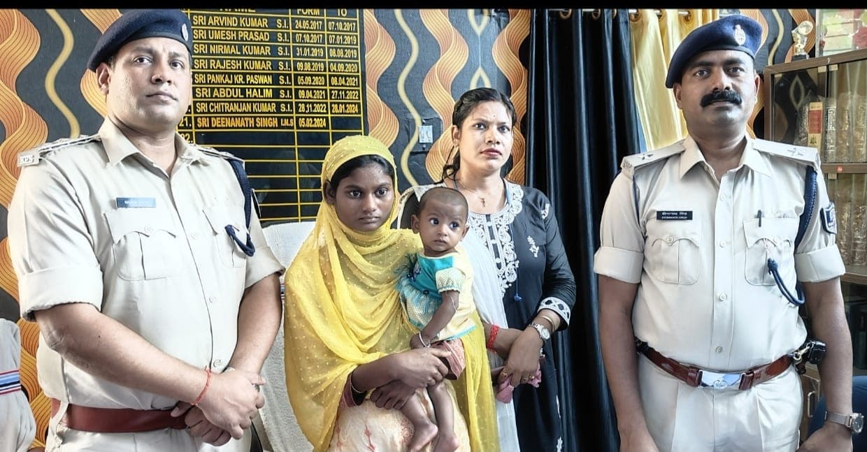 पश्चिम बंगाल से चोरी की गयी बच्ची बिहार में मिली, 6000 में हो चुकी थी डील, जमुई पुलिस ने किया बरामद