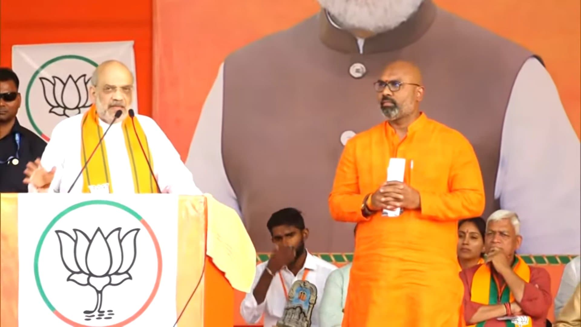 Lok Sabha Election 2024: तेलंगाना में कांग्रेस पर बरसे अमित शाह, कहा- नहीं खत्म होने देंगे आरक्षण