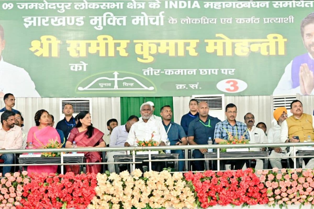 पीएम मोदी ने आदिवासियों व मजदूरों का किया अपमान, संविधान बदलना चाहती है बीजेपी, जमशेदपुर में बोले सीएम चंपाई सोरेन