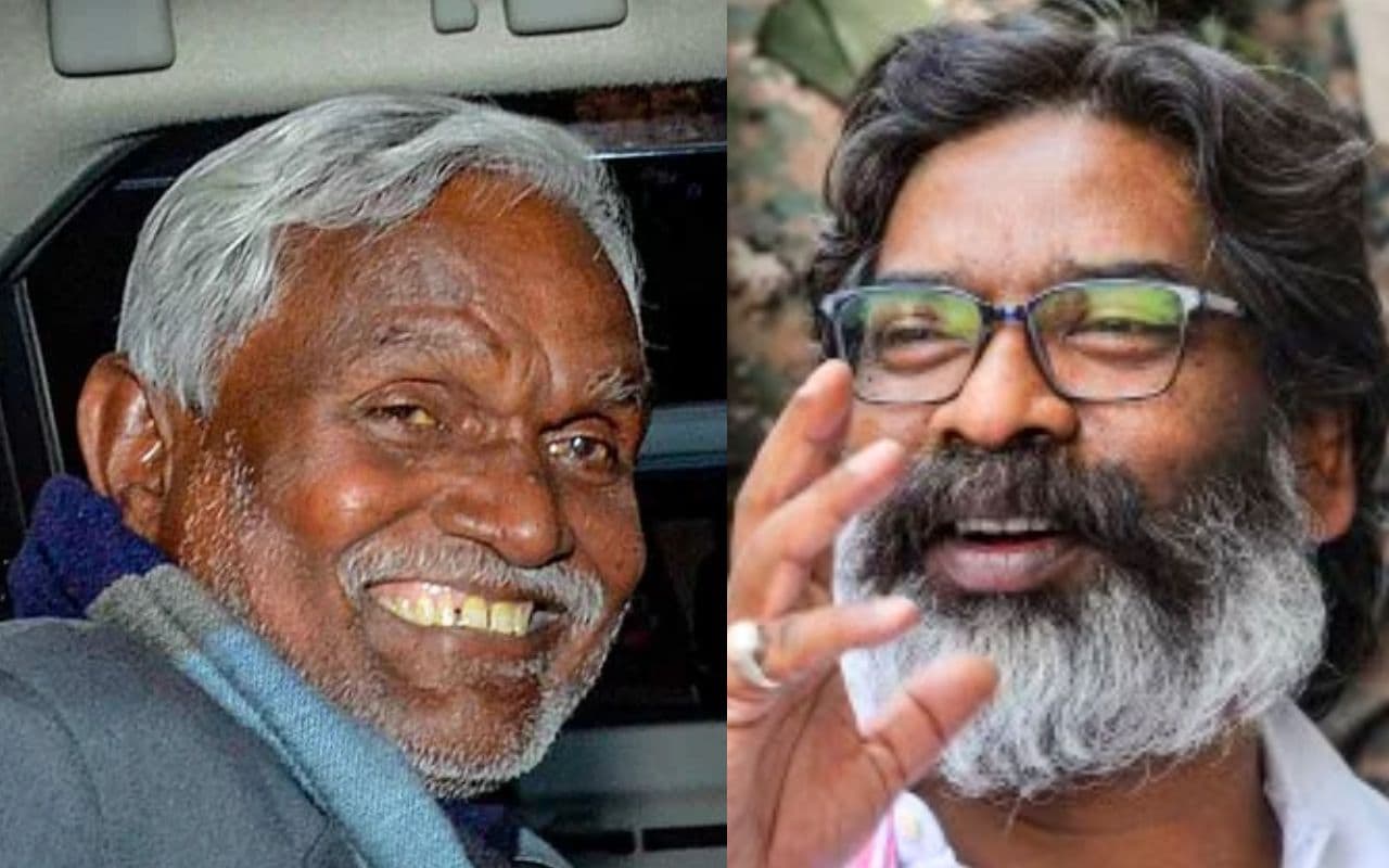 सीएम चंपाई सोरेन व हेमंत सोरेन
