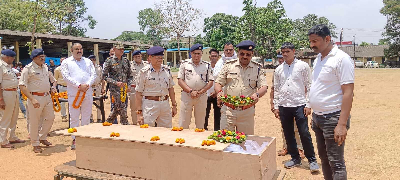 डीआइजी आवास गार्ड ने गोली मारकर की खुदकुशी