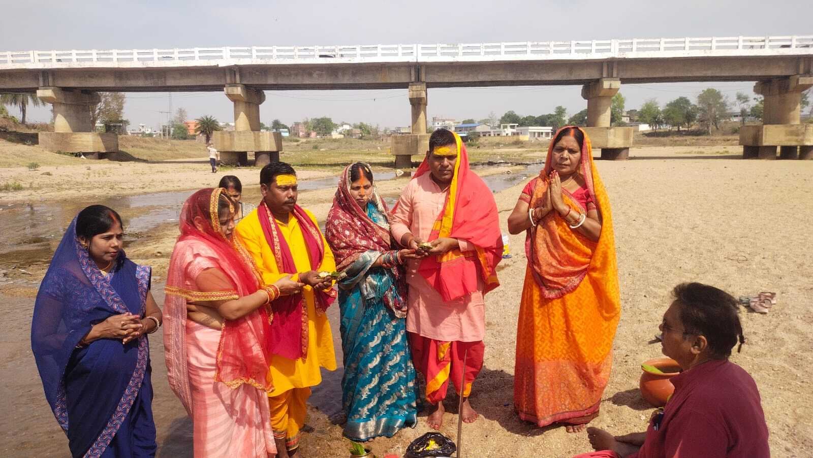 गंगा पूजन के साथ देवी मंडप का तीसरा वार्षिकोत्सव शुरू