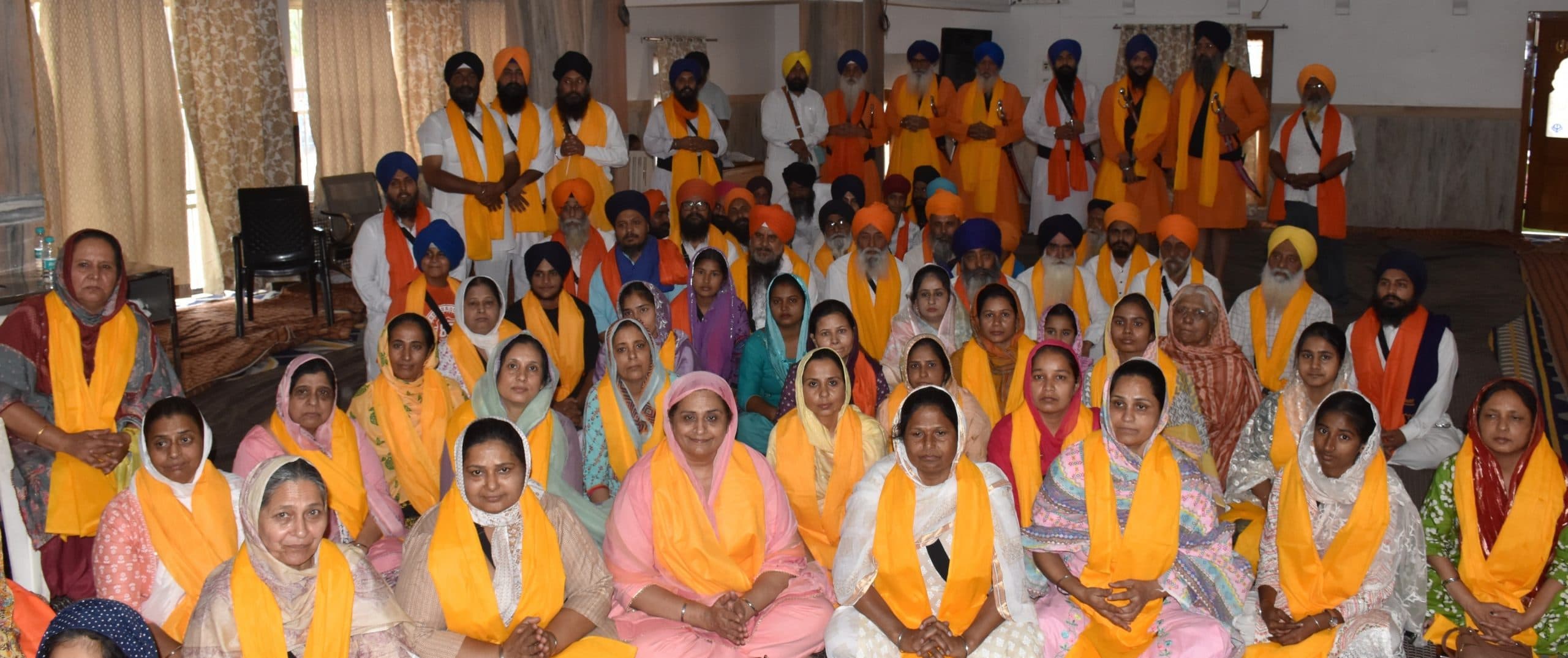 गुरुद्वारा साहिब चास में 58 लोगों ने किया अमृत पान