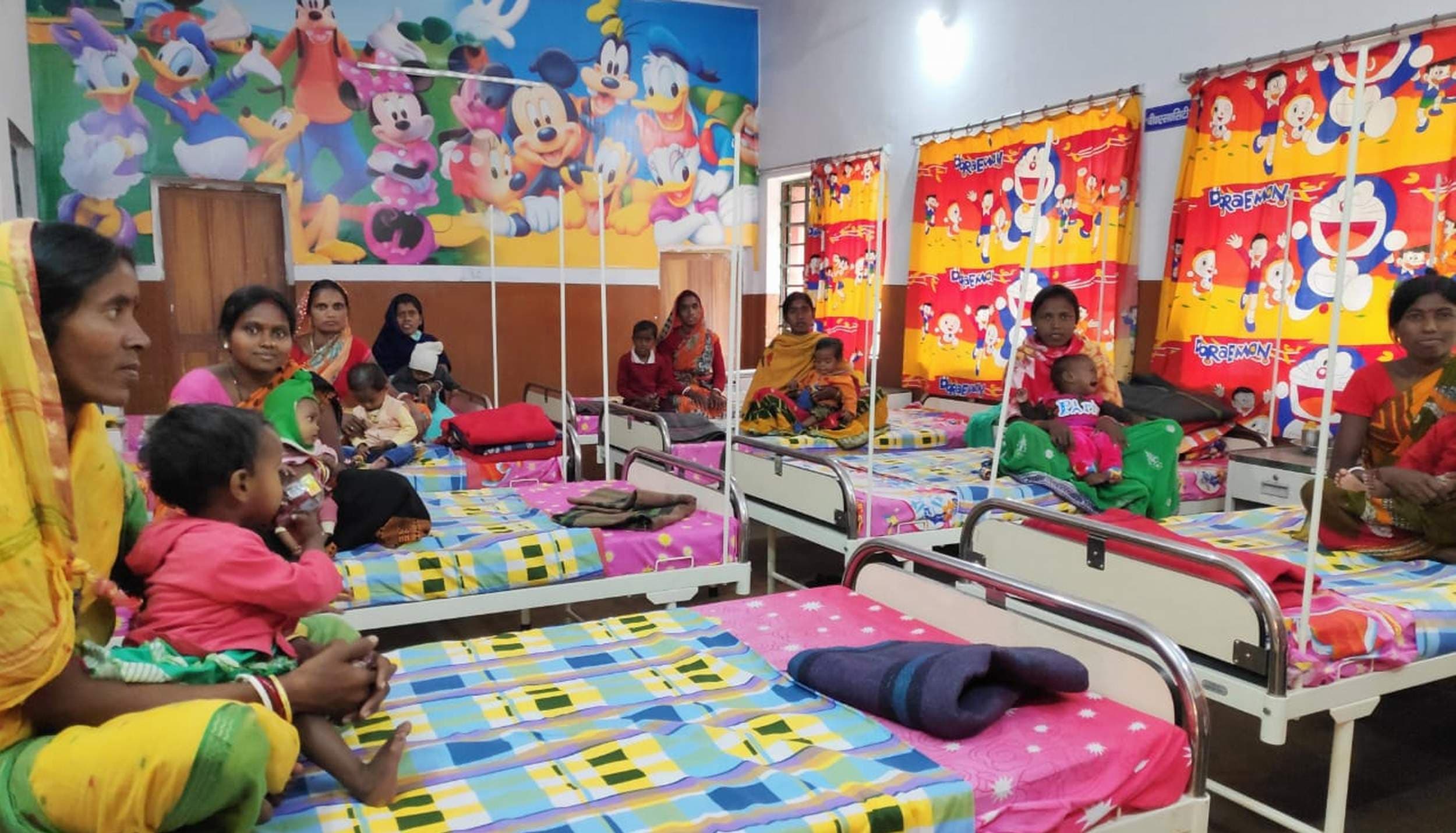 कुपोषण उपचार केंद्र में 11 बच्चों का हो रहा इलाज