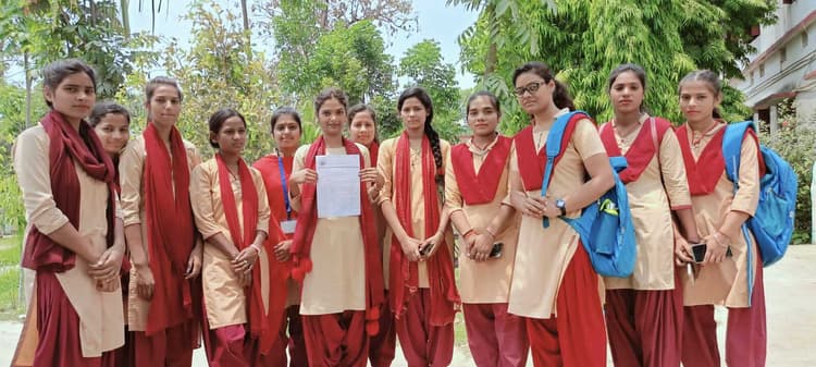 टीएमबीयू के कुलपति का अभाविप ने किया विरोध