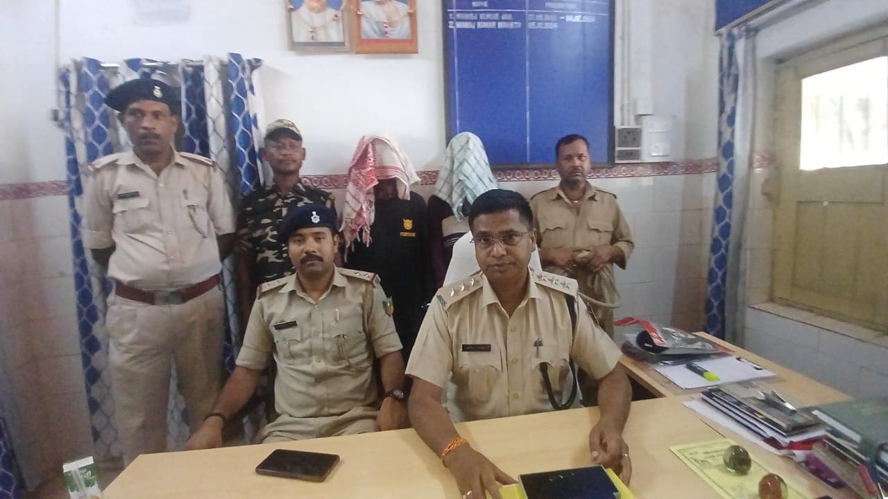 बाइक चोरी के दो आरोपी गिरफ्तार, भेजे गये जेल