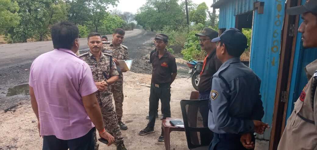 अमड़ापाड़ा कोल माइंस में हुई फायरिंग को लेकर एसडीपीओ ने की जांच, प्राथमिकी दर्ज